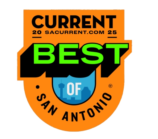 Best of San Antonio 2025 nominee badge, San Antonio Current