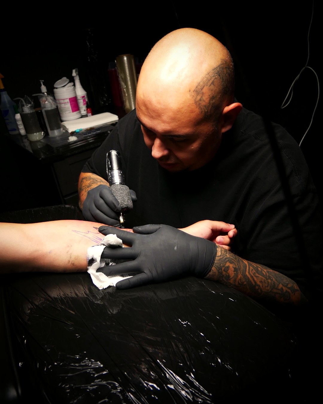 Moses, Tattoo Artist